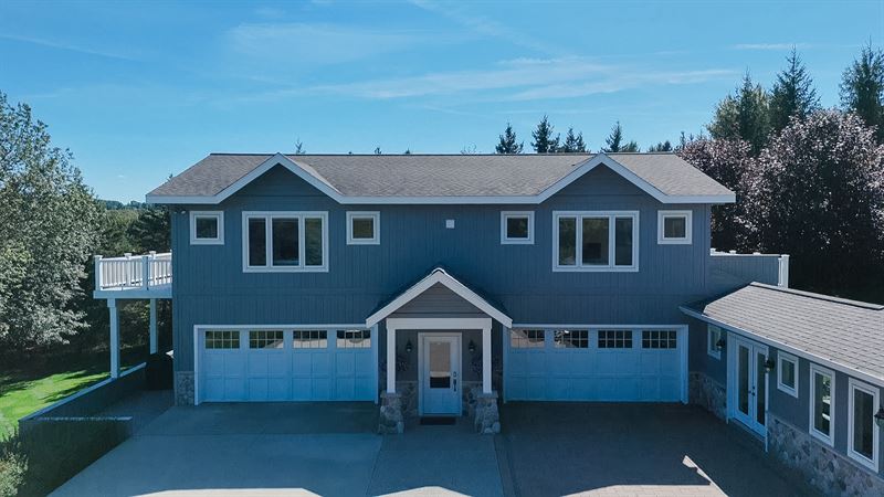 Aerial view of the Carriage House